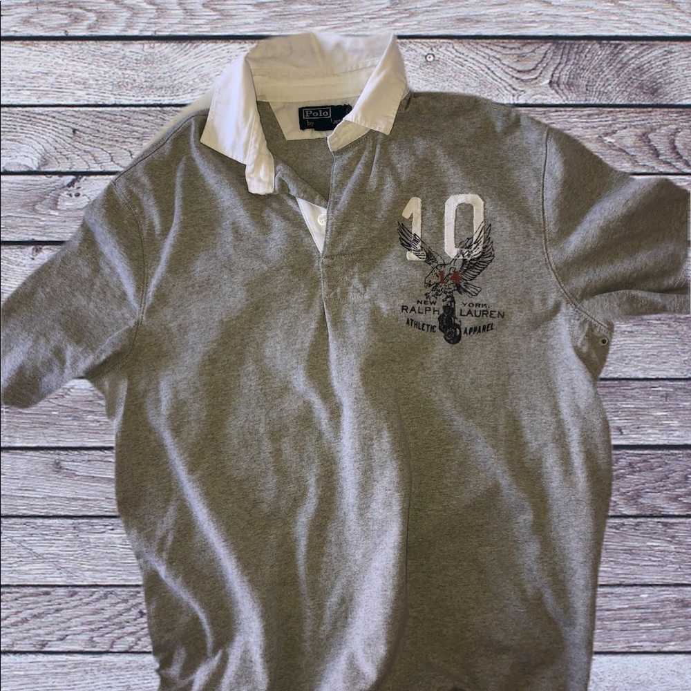 POLO BY RALPH LAUREN heather gray MED
